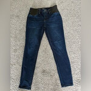 Judy Blue Dark Maternity Skinny Jeans 7/28